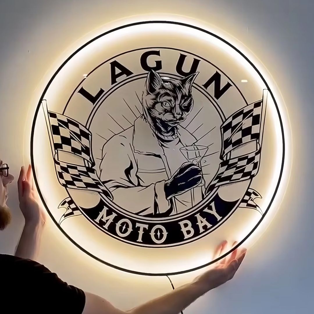 Back-Lit Business Logo Acrylic LED Neon Sign - Neonific