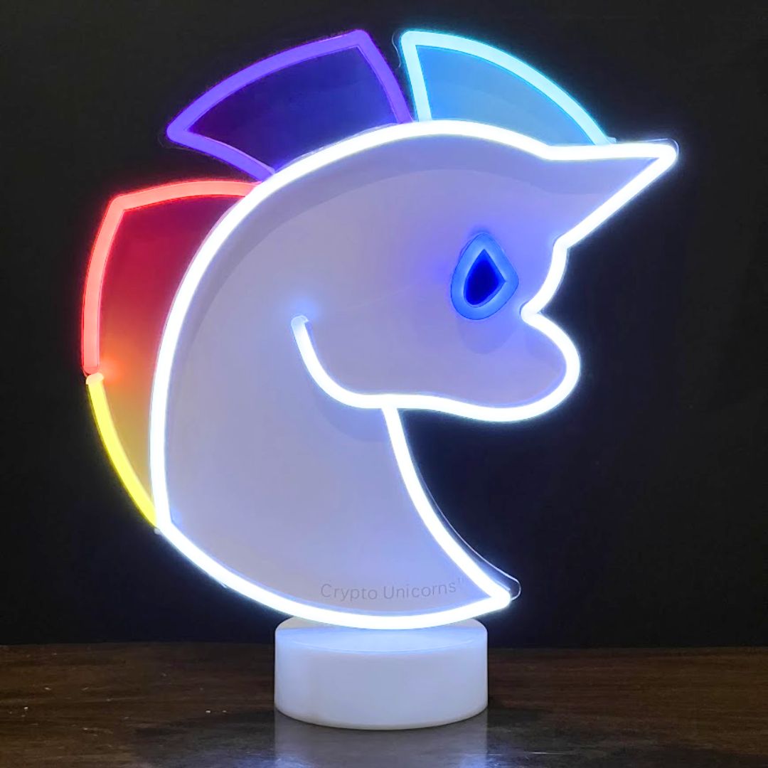 Crypto Unicorns™ LED Neon Table Lamp - Neonific