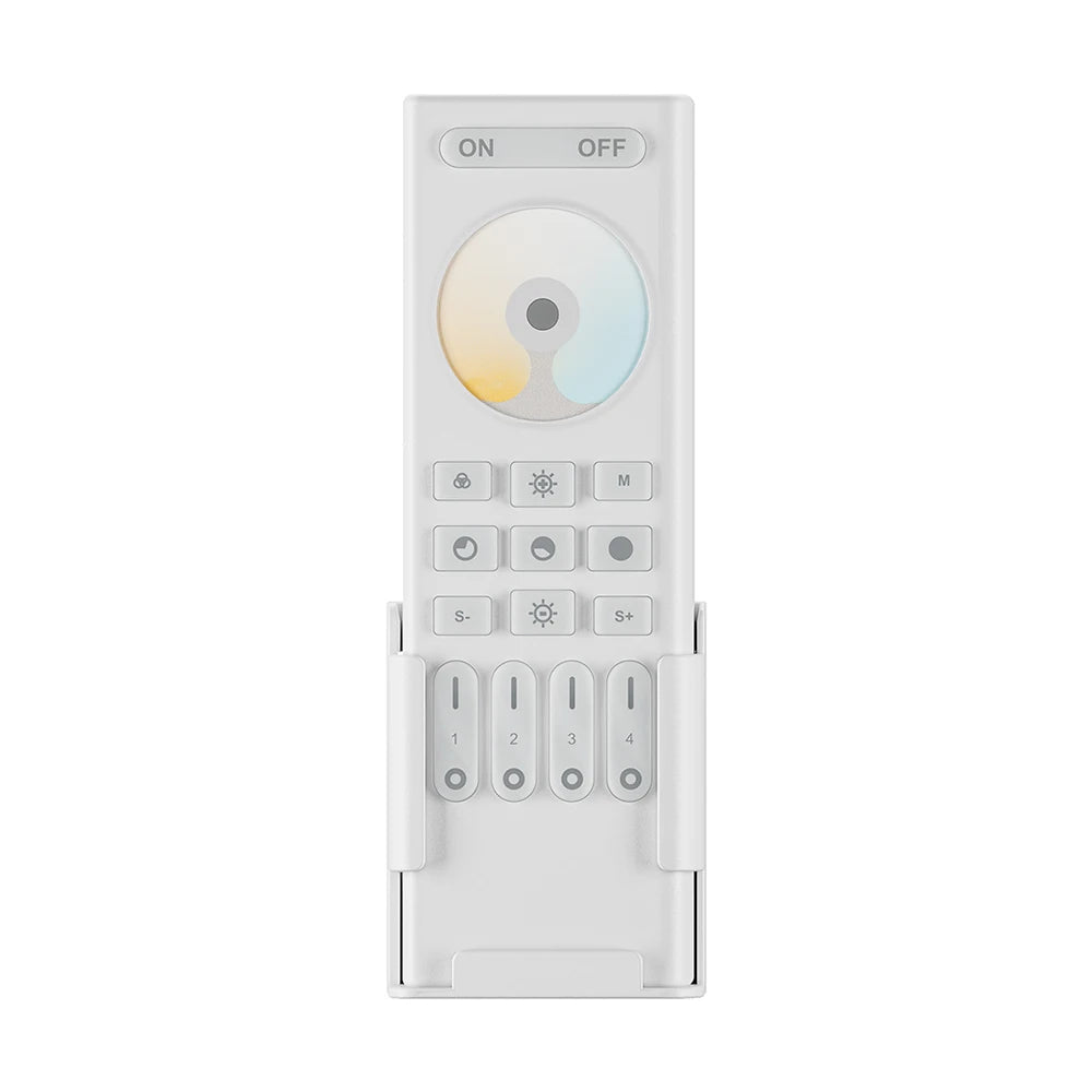 Mini LED Controller Kit – 2.4GHz Remote for DIM, CCT, RGB, RGBW, RGBCCT LED Strips (DC 5V–24V)
