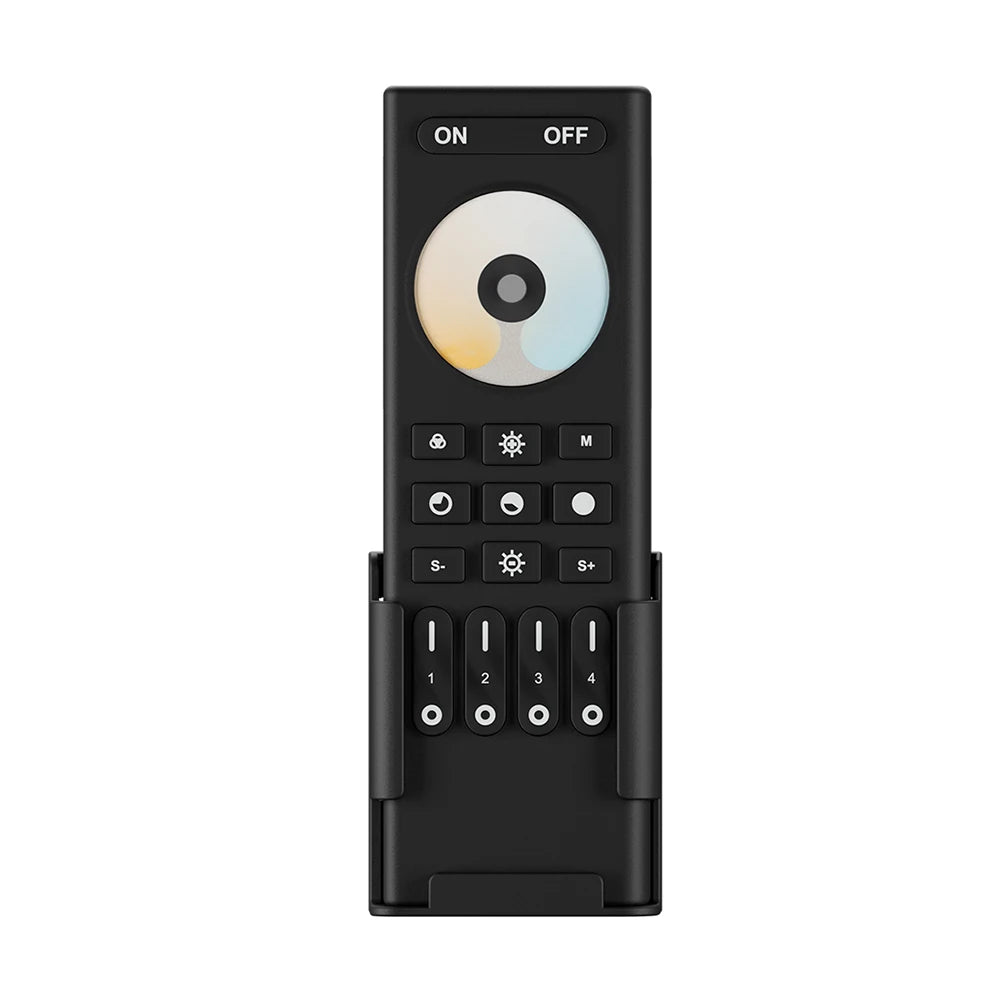 Mini LED Controller Kit – 2.4GHz Remote for DIM, CCT, RGB, RGBW, RGBCCT LED Strips (DC 5V–24V)