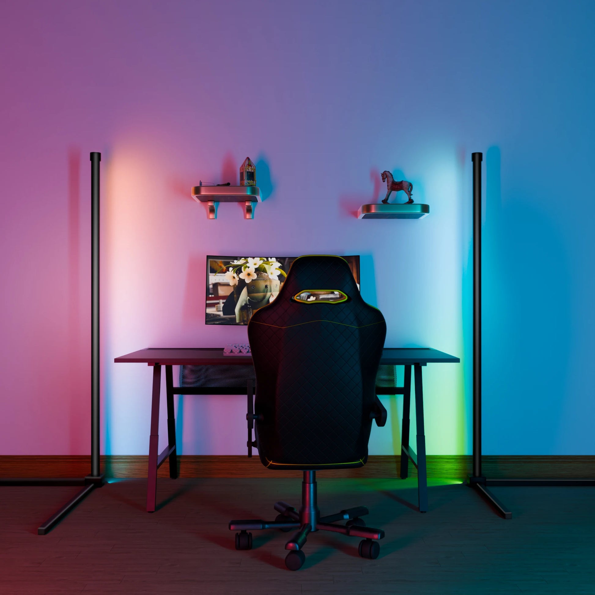 RGB Floor Corner Lamp - Neonific