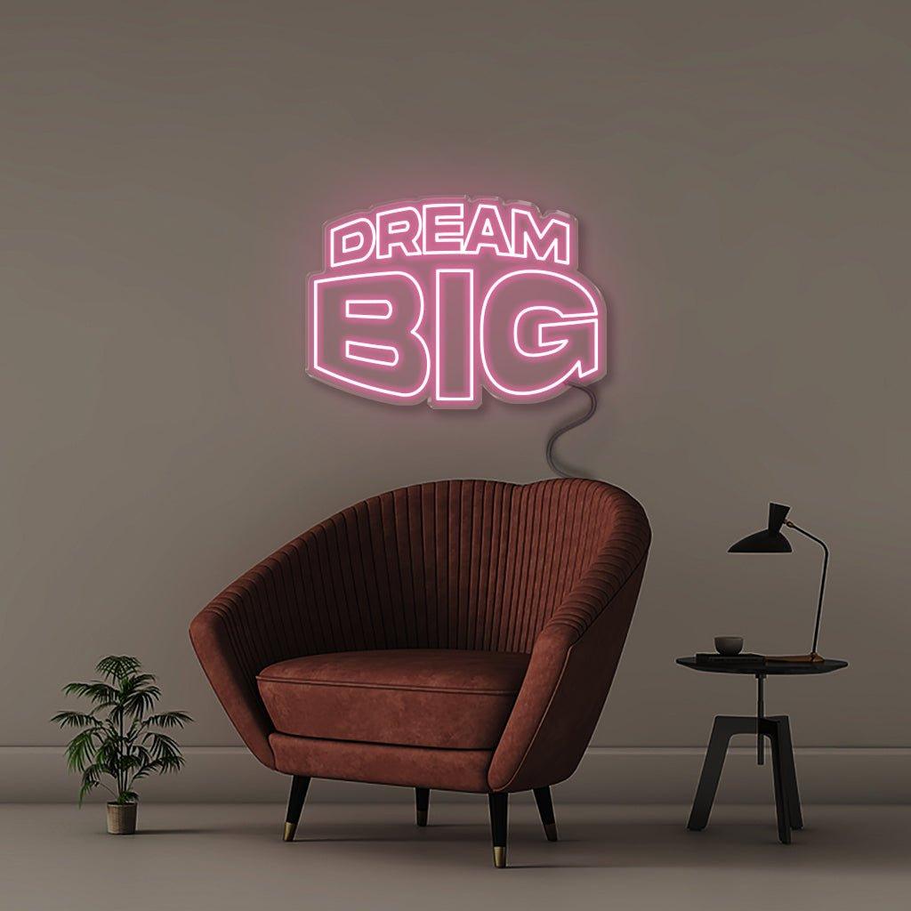 Dream BIG Double-line - Neonific