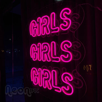 GIRLS GIRLS GIRLS - Neonific