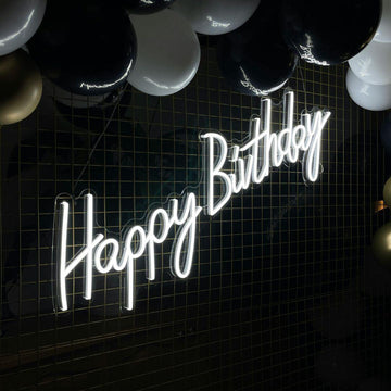 Custom Happy Birthday Sign - Neonific