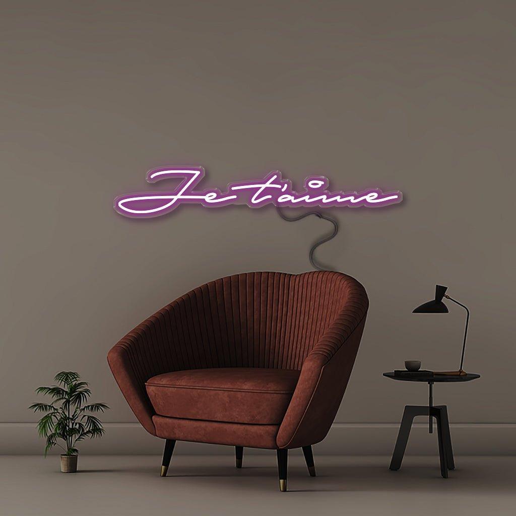 Je t'aime - Neonific