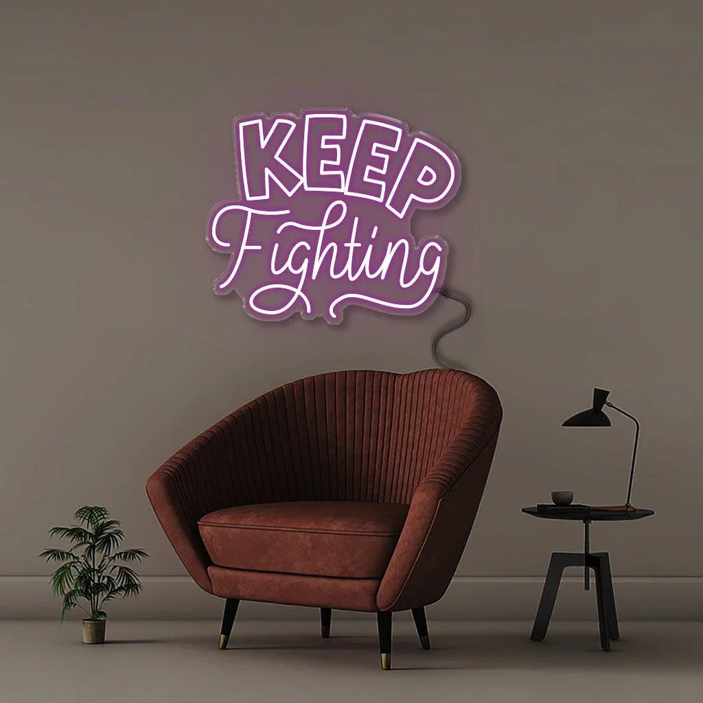 Keep Fighting - Neonific