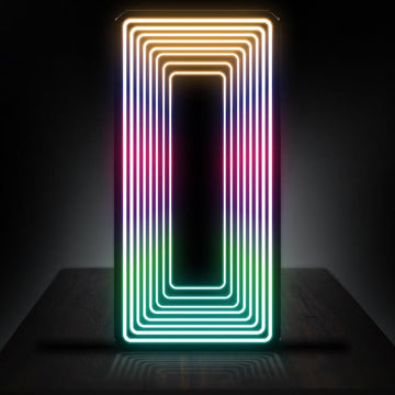 Large Infinity Mirror Full-Length - Neonific