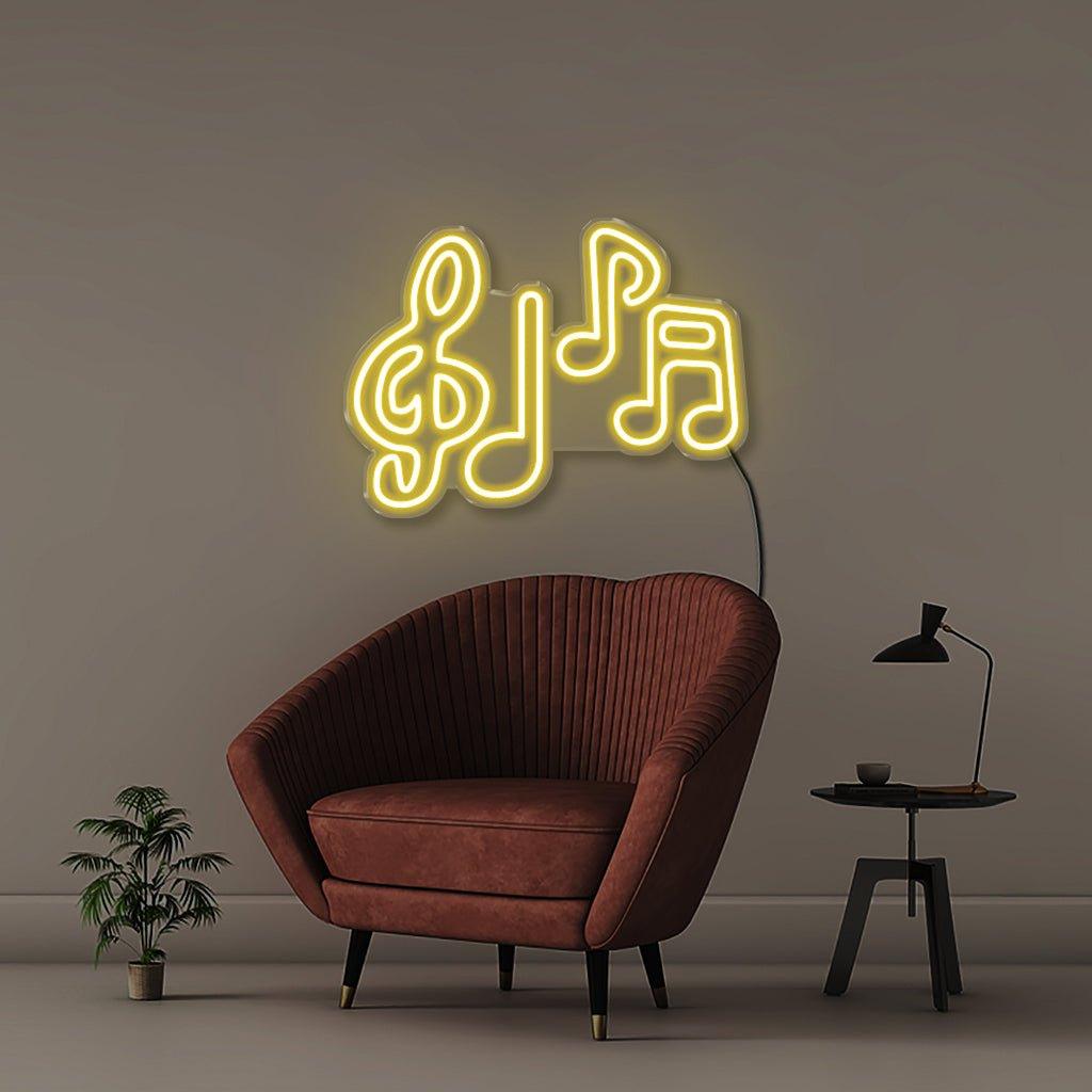 Music Notes - Neonific