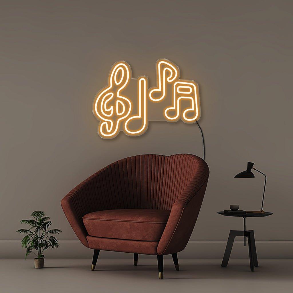 Music Notes - Neonific