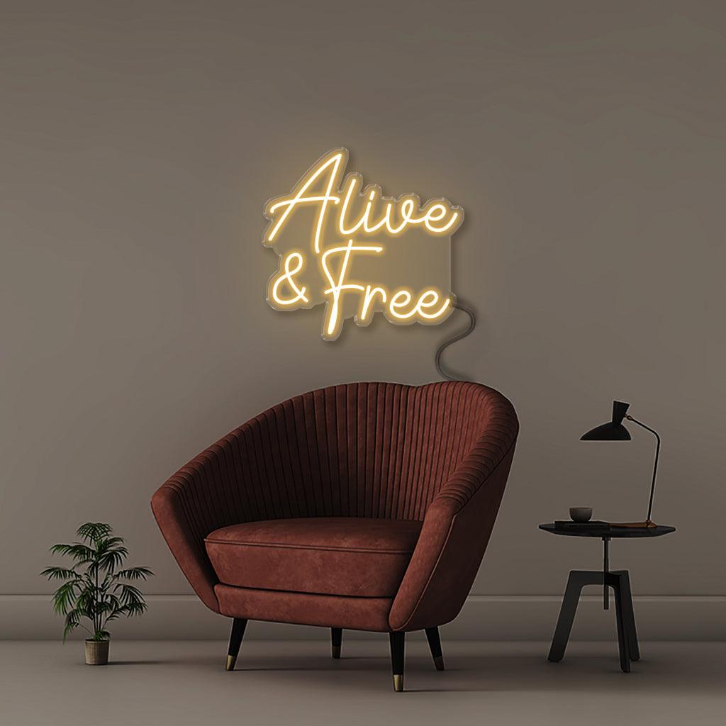 Alive & Free - Neonific