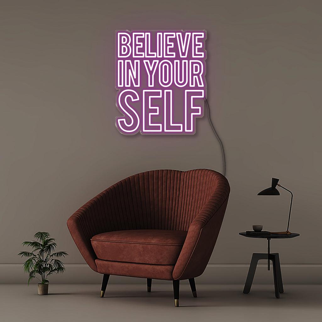 Believe in Yourself - Neonific