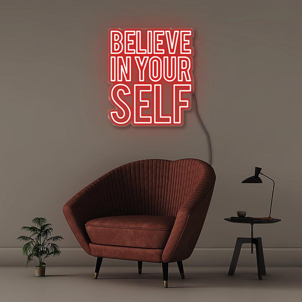 Believe in Yourself - Neonific