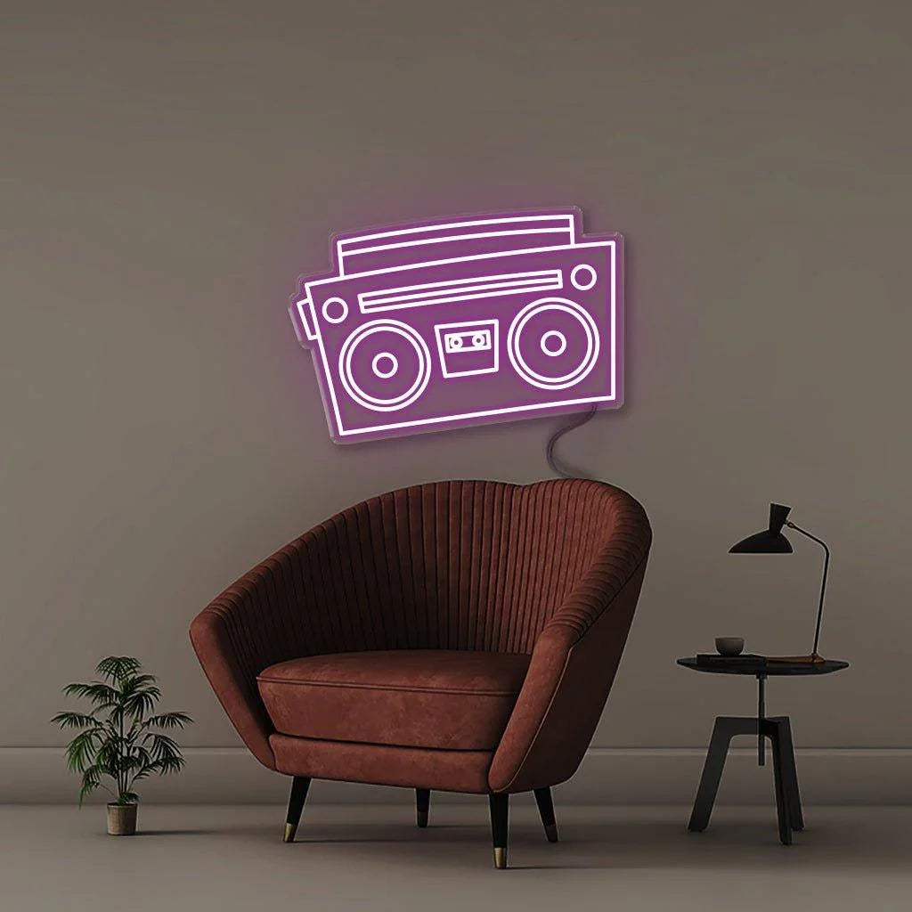 Neon Boom Box - Neonific