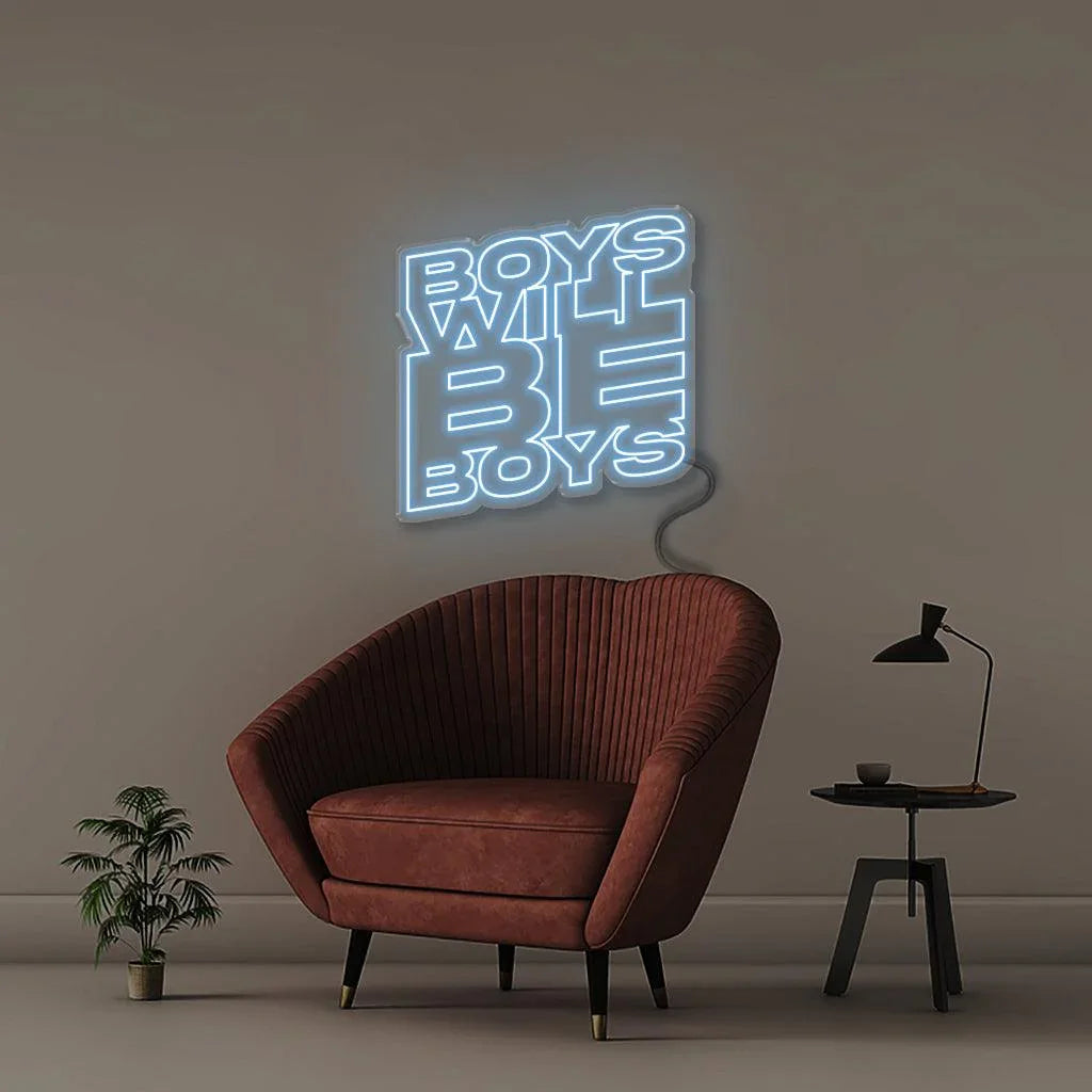 Boys will be boys - Neonific