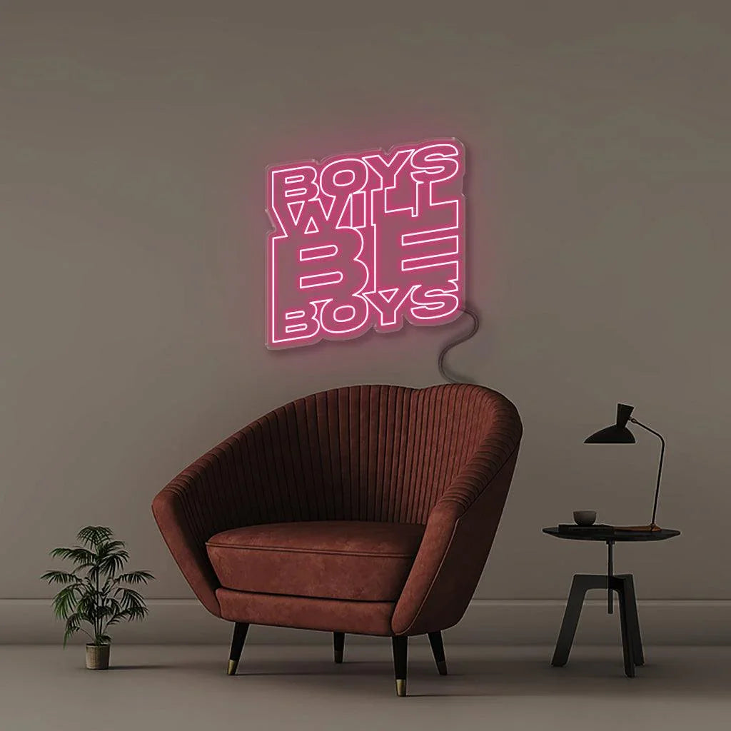 Boys will be boys - Neonific