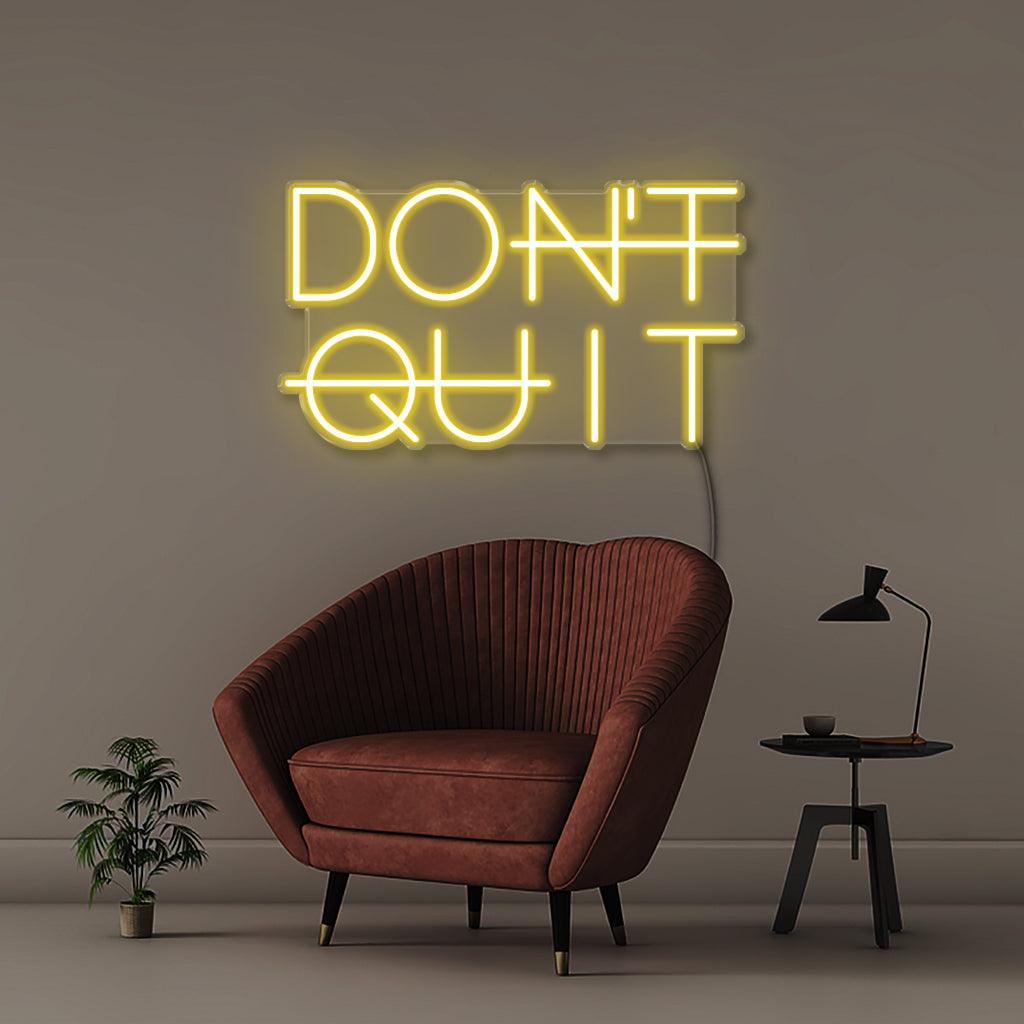 DONT QUIT - Neonific