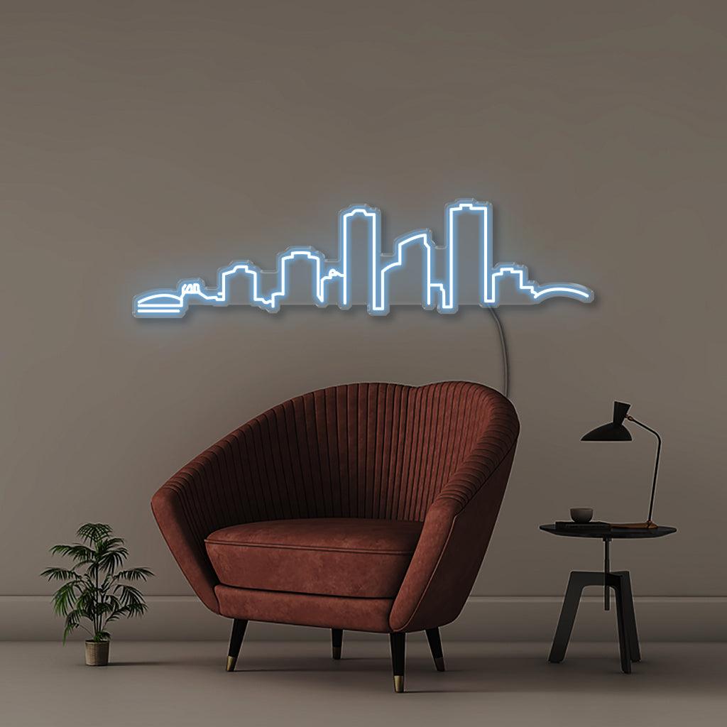 Edmonton Cityscape - Neonific