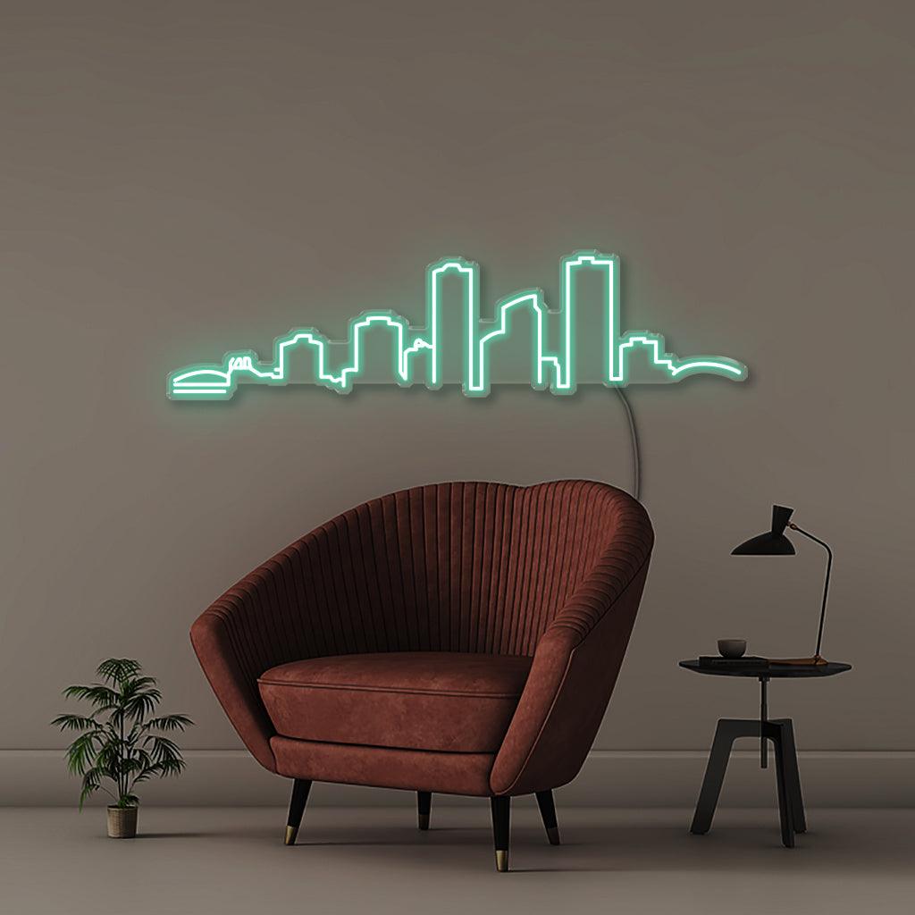 Edmonton Cityscape - Neonific