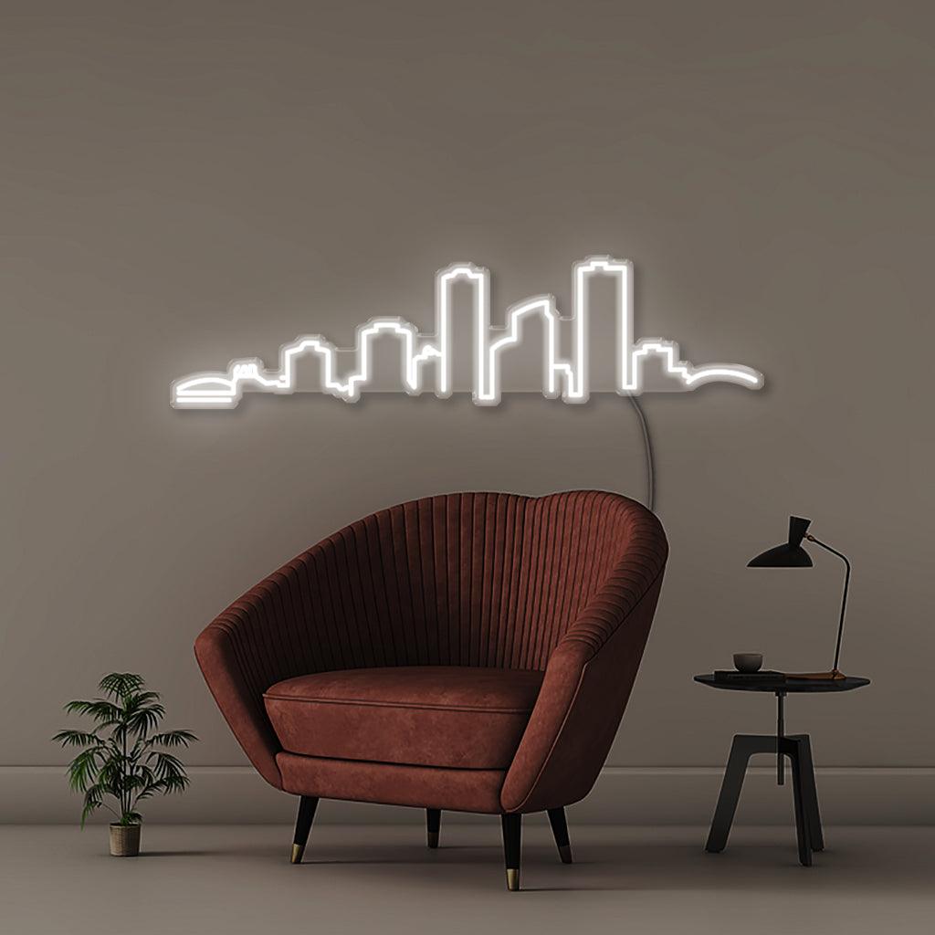 Edmonton Cityscape - Neonific