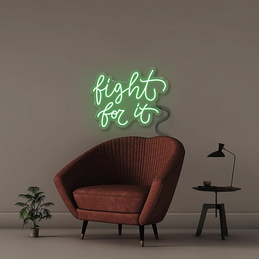 Fight for it - Neonific
