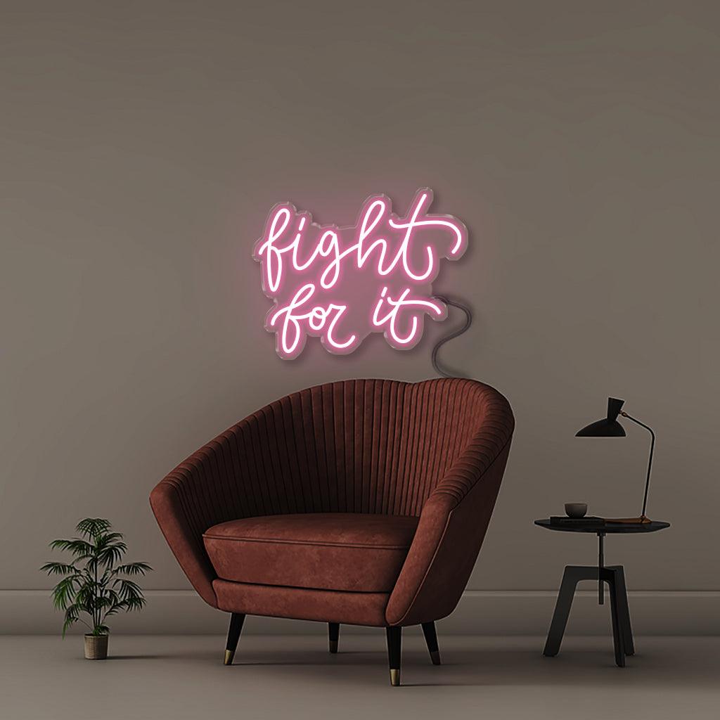 Fight for it - Neonific