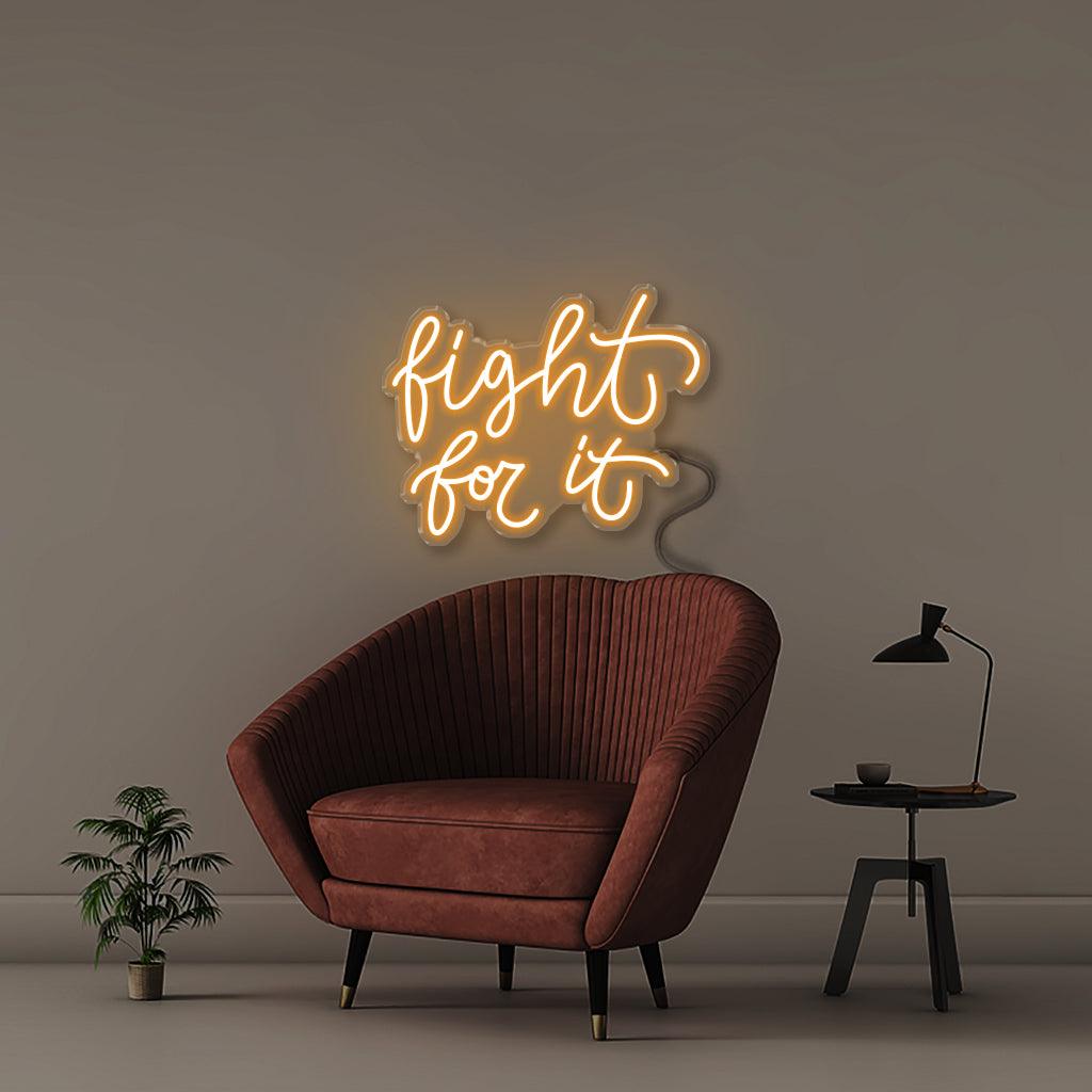Fight for it - Neonific