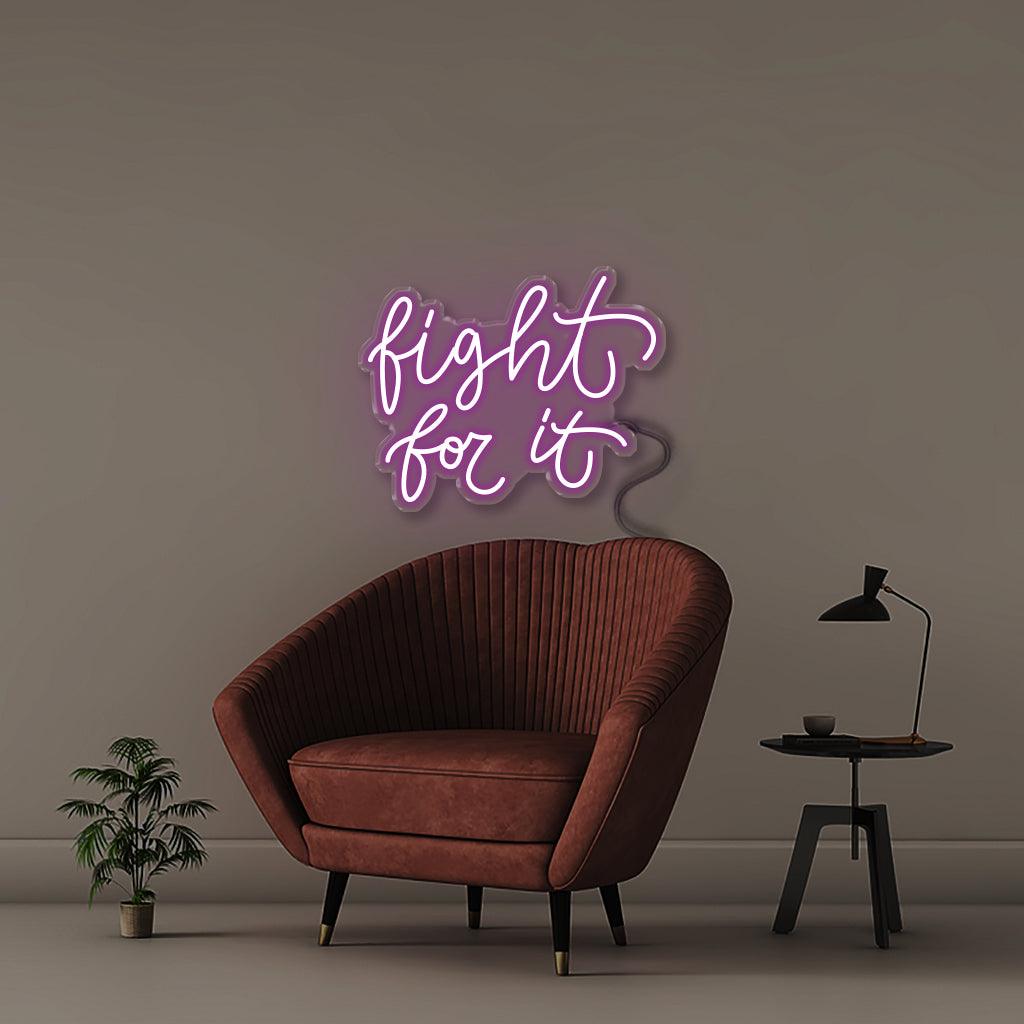 Fight for it - Neonific