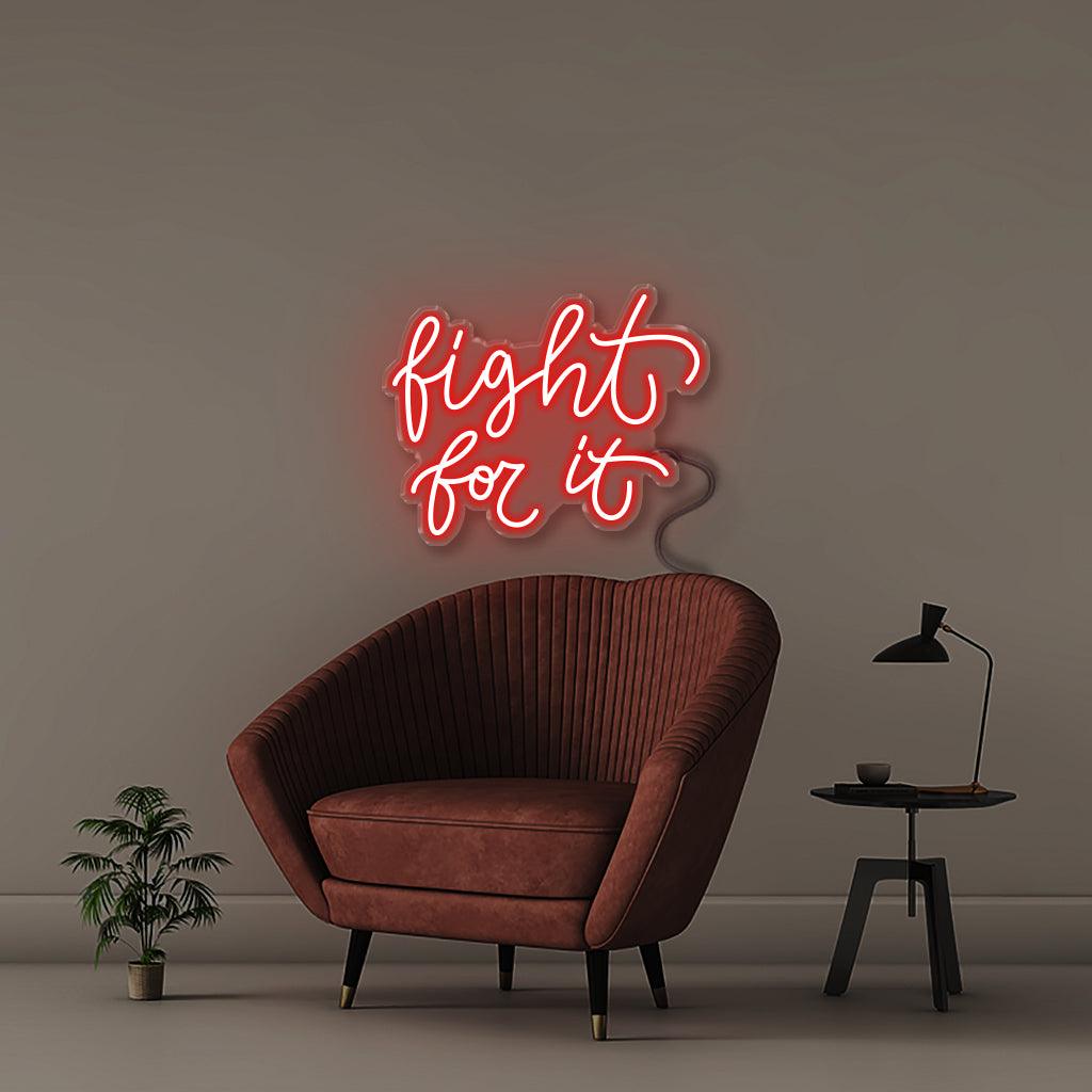 Fight for it - Neonific