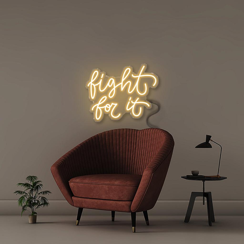 Fight for it - Neonific