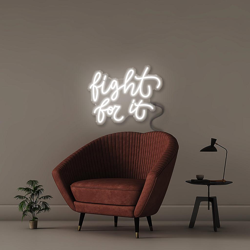 Fight for it - Neonific