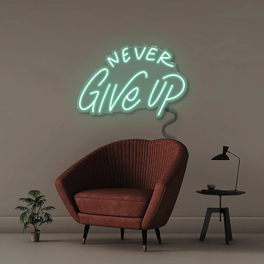 Never Give Up - Neonific
