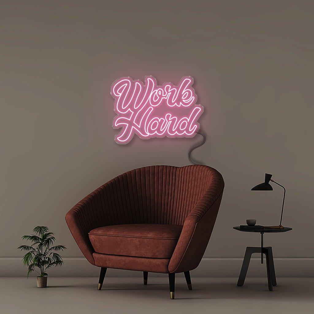 Work Hard - Neonific