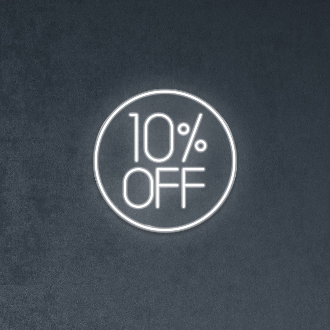 10% OFF - Neonific - LED Neon Signs - Cool White - Indoors