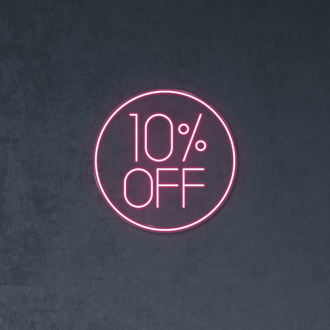 10% OFF - Neonific - LED Neon Signs - Pink - Indoors