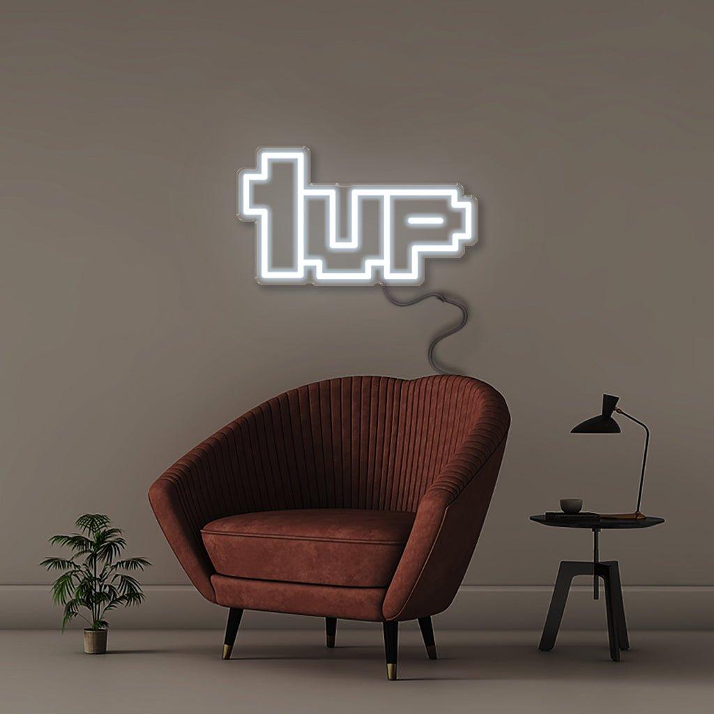 1UP - Neonific - LED Neon Signs - Blue - 18" (46cm)