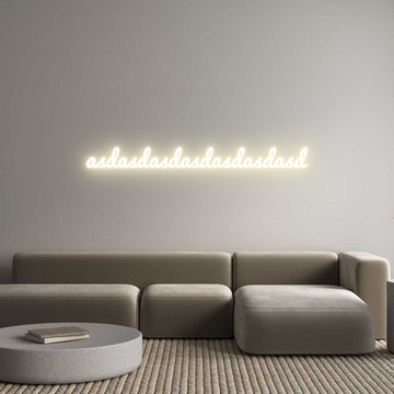 Custom LED Neon Sign: asdasdasdasda... - Neonific