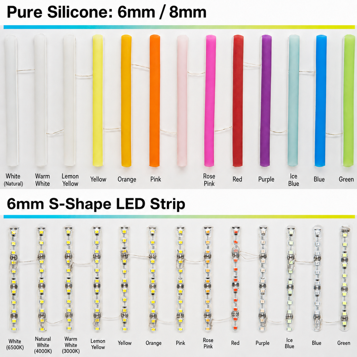 DIY Silicone Neon Flex Strip for Custom LED Signs