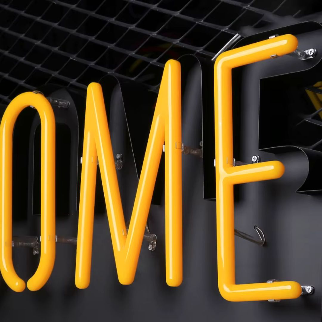 Acrylic Rigid LED Faux Neon Sign (180° & 360°) - Neonific