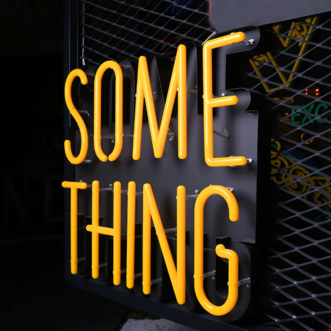 Yellow LED Neon Sign