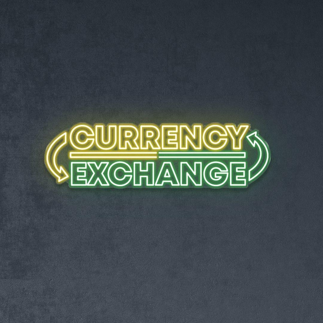 Currency exchange| LED Neon Sign| Neonific