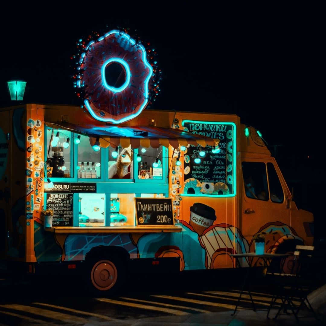Food Truck Light Sign (LED Neon)