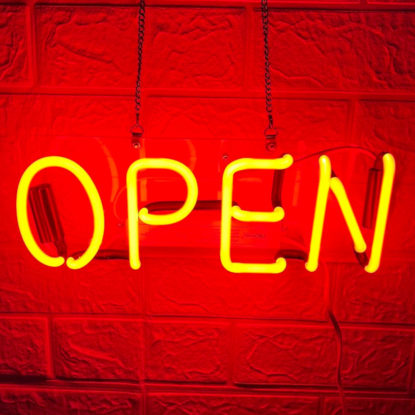 Open Sign (Neon Sign)