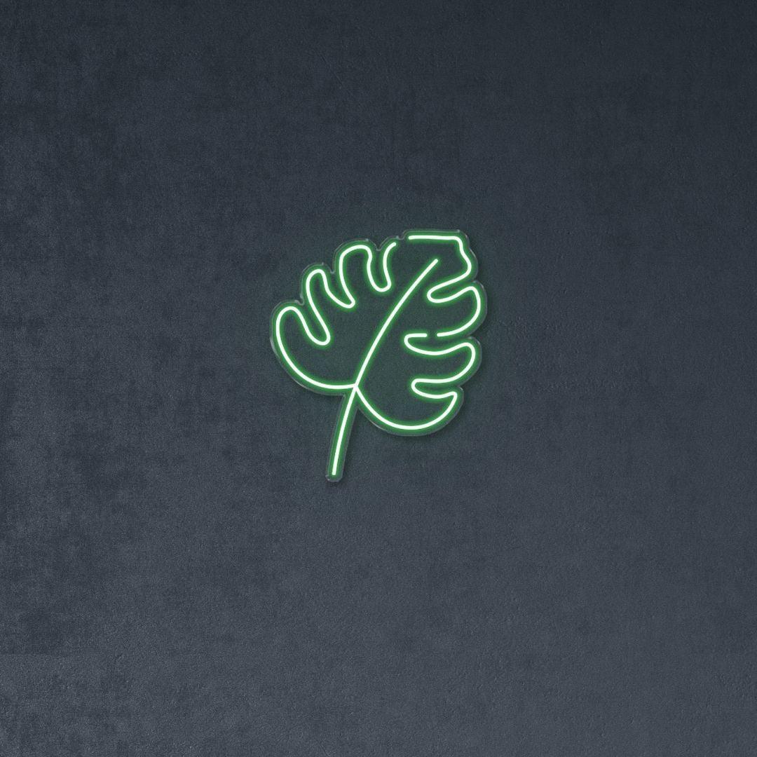 Monstera Leaf - Neonific