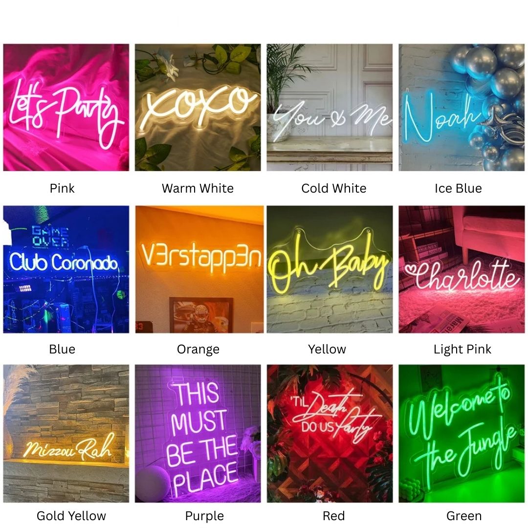 Échantillon de panneau LED flexible imitation néon : essayez avant de personnaliser