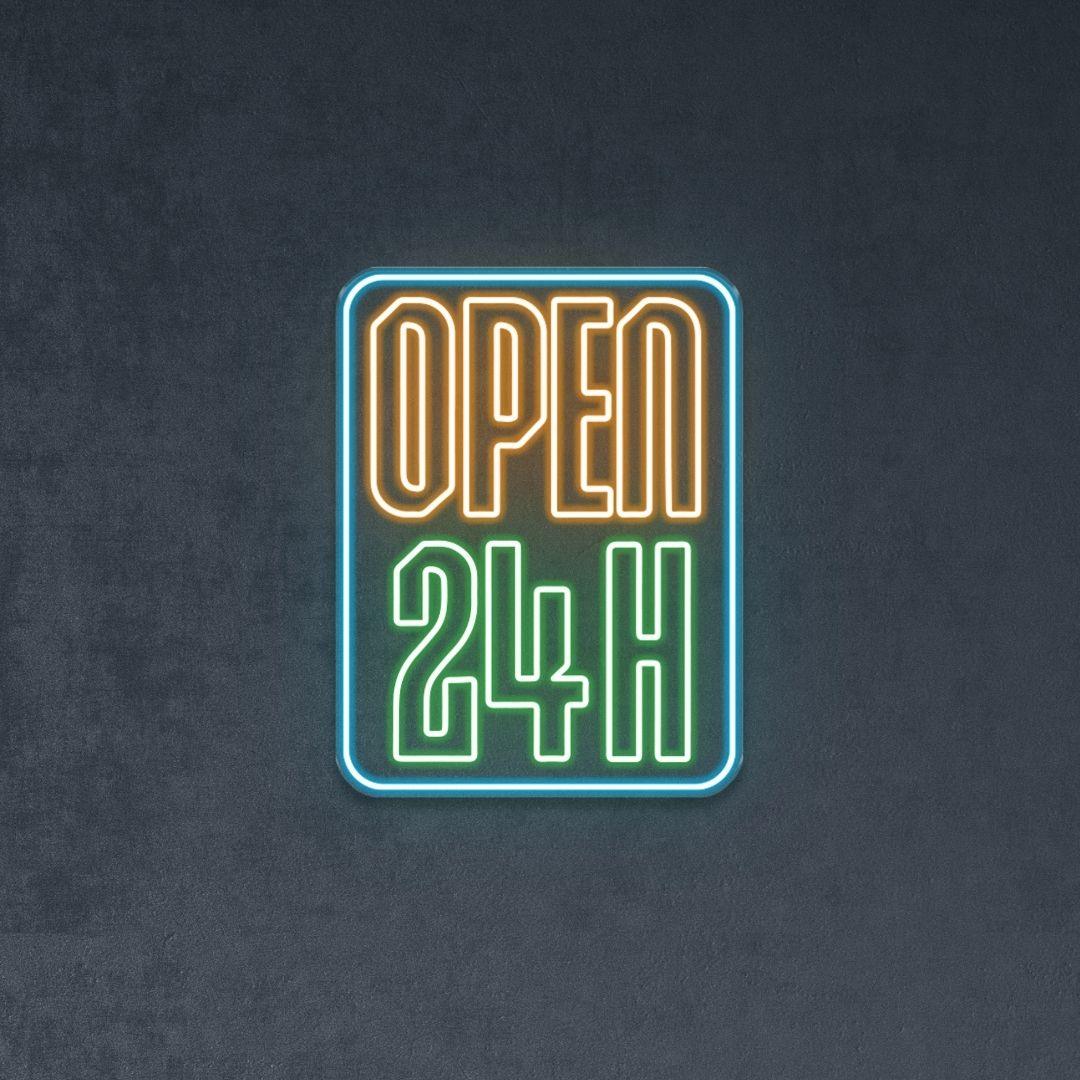 Open 24h - Neonific