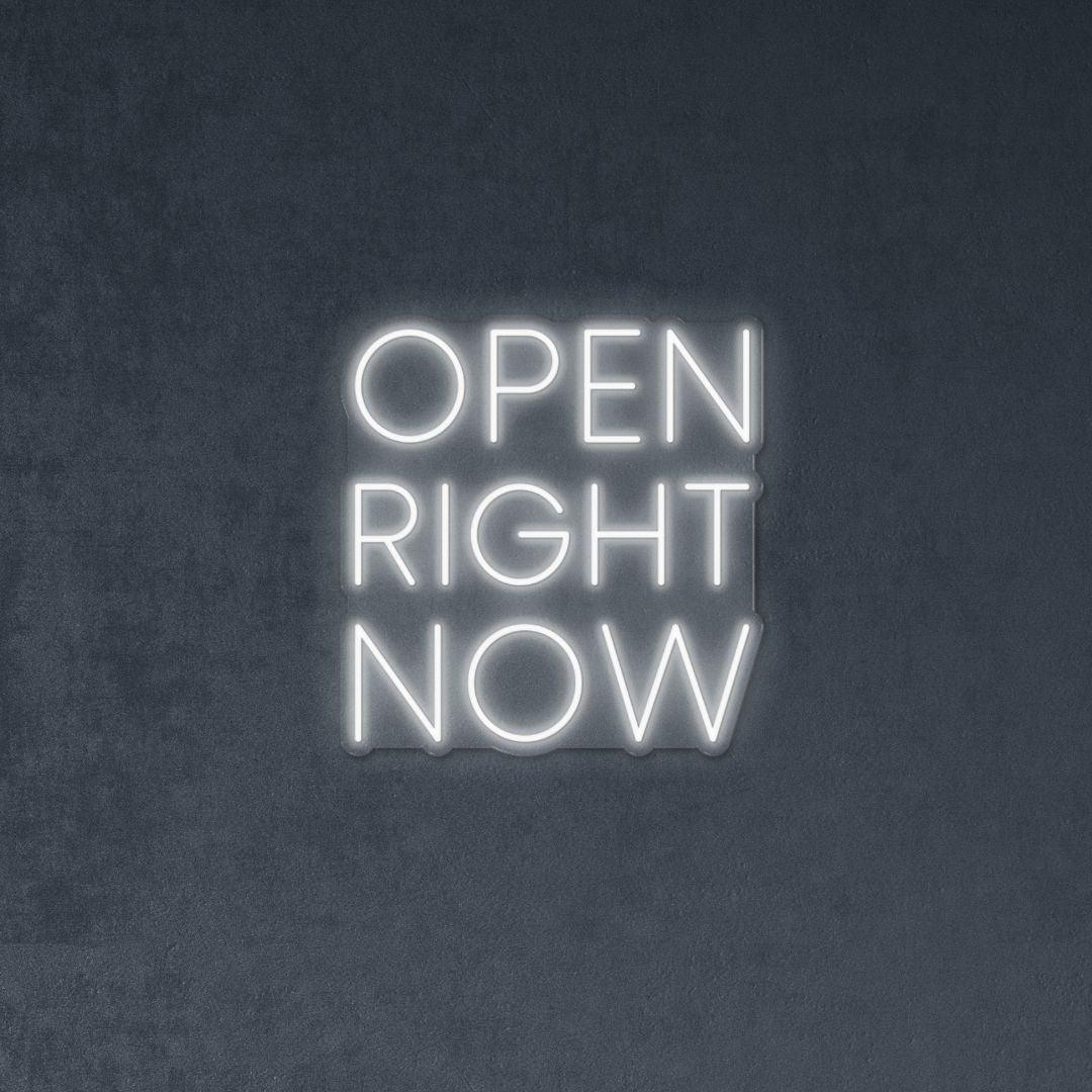 Open Right Now - Neonific