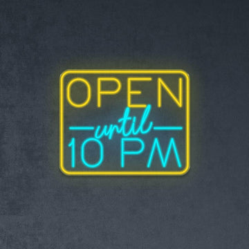 Open until 10pm - Neonific