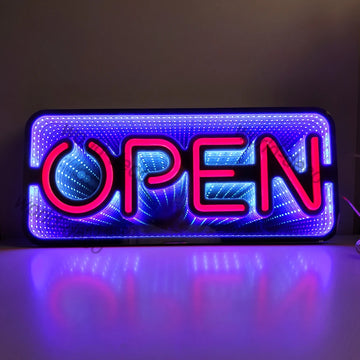 Open Sign (Infinity Mirror)