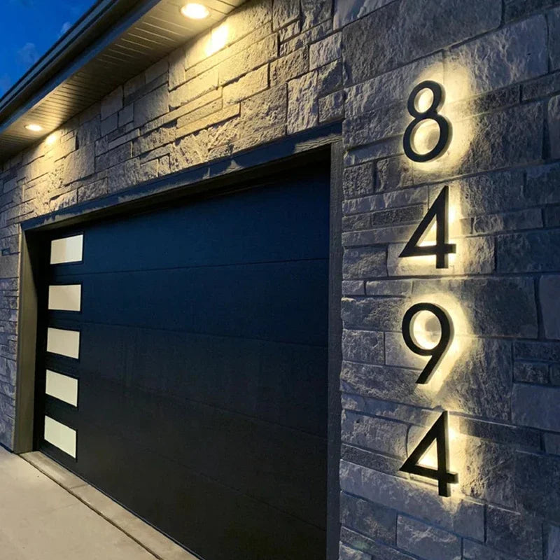 House Number Sign (Back-Lit)