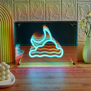 Miroir Infinity (« Lune et Nuage », alimenté par USB)